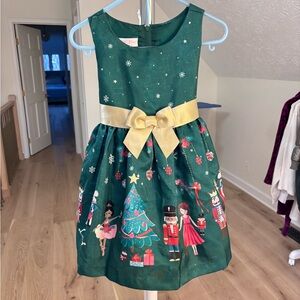 Bonnie Baby Christmas Dress 2T nutcracker ballerina mouse